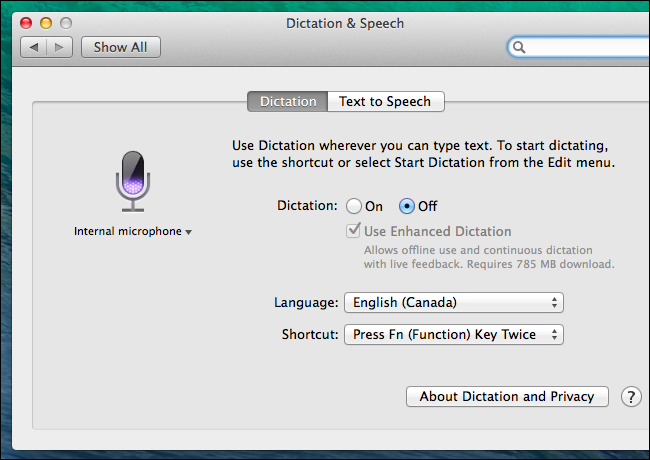 office 365 for mac turn on voice recognition