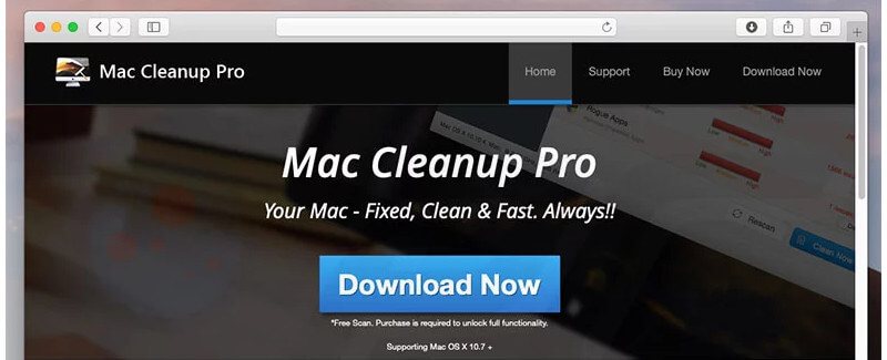 advance mac cleaner fake