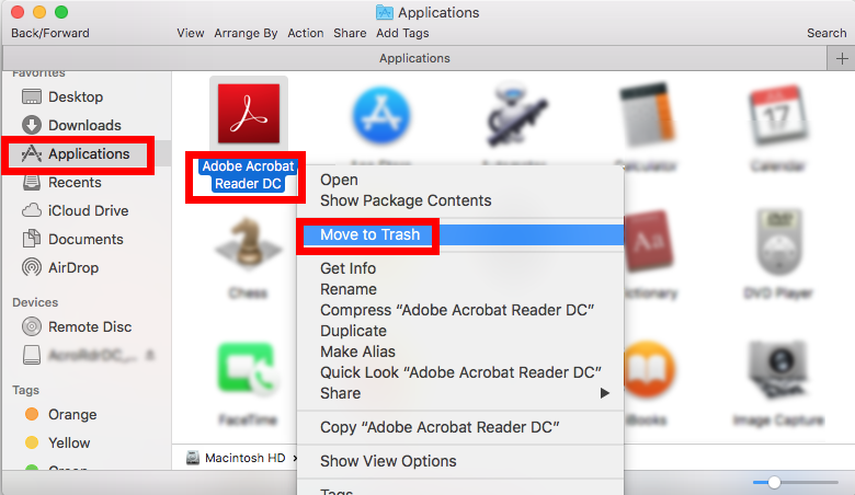 adobe reader uninstaller for mac